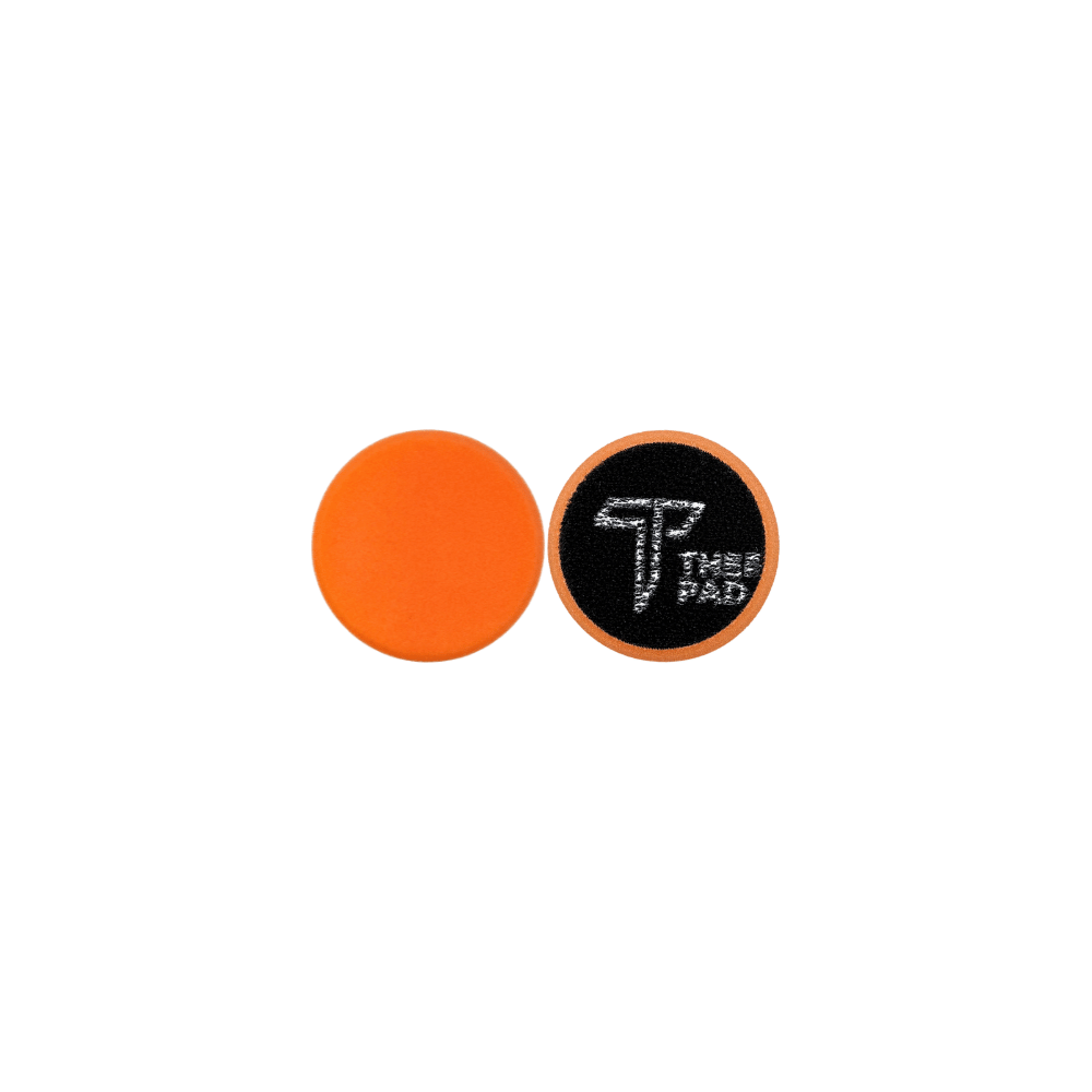 ZviZZer - Thermo Trapez Medium Cut Pad orange - One-Step-Pad orange 35mm