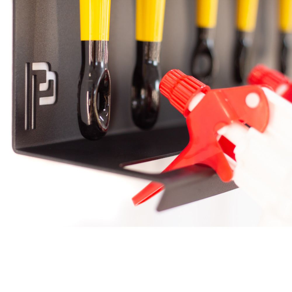 Poka Premium - Wandhalterung für Pinsel & Flaschen - 40cm - Aufschrift BODY_4