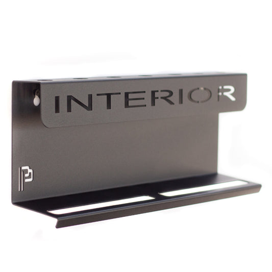 Poka Premium - Wandhalterung für Pinsel & Flaschen - 40cm - Aufschrift INTERIOR_2