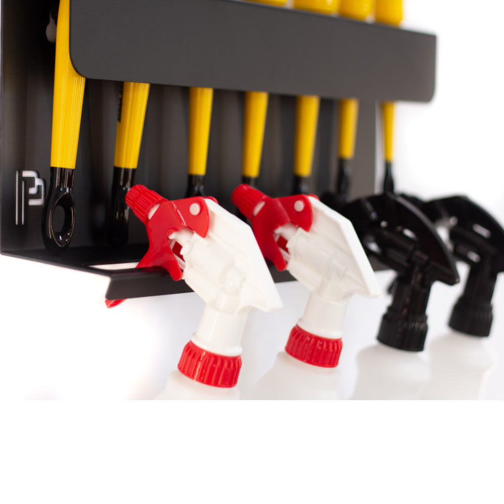 Poka Premium - Wandhalterung für Pinsel & Flaschen - 40cm - OHNE Aufschrift_4