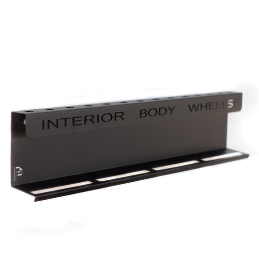 Poka Premium - Wandhalterung für Pinsel & Flaschen - 80cm - MIT Aufschrift_2