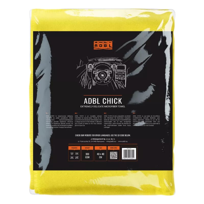 ADBL - Chick - Spezial Mikrofasertuch 40x40cm 300GSM