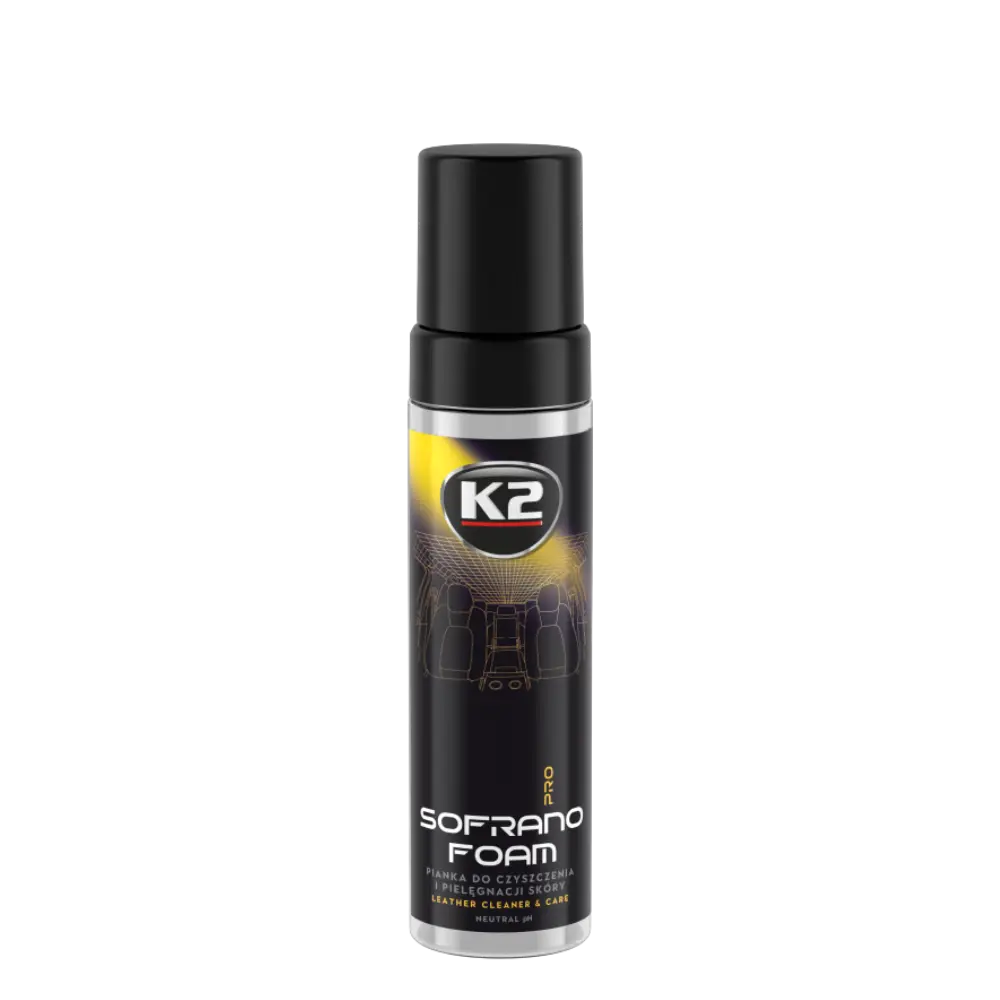 K2 PRO - Sofrano Pro Foam - Sanfte Lederreinigung mit Schaum 200ml