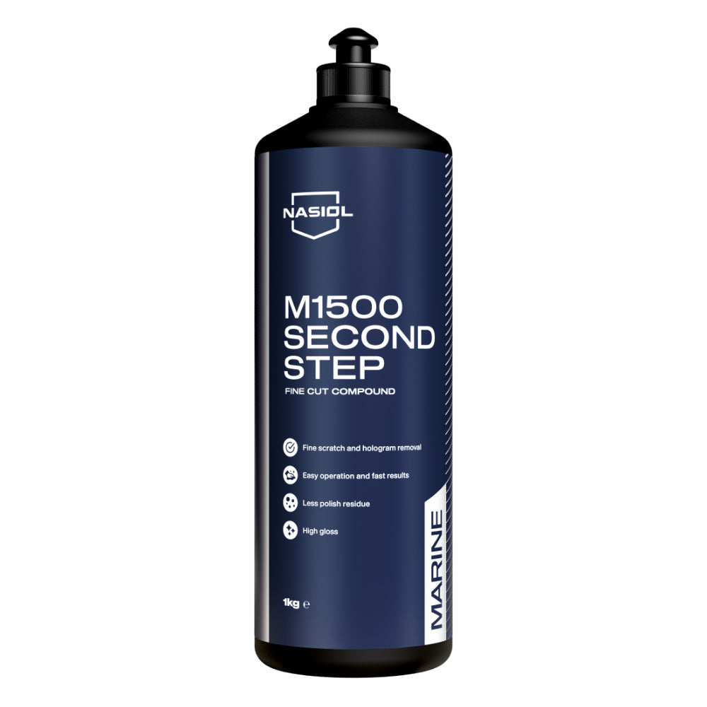 Nasiol - M1500 Second Step - Feinschleifpolitur zur Entfernung feiner Kratzer und Hologramme
