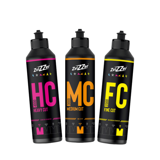 ZviZZer - 3-Stufen Politur-Set - 250ml