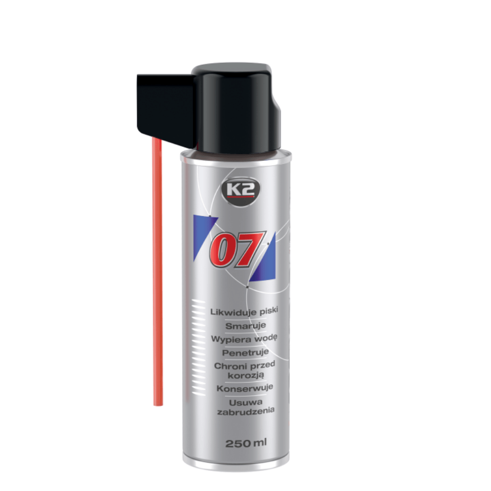 K2 - 07 Multifunktionsspray - Rostlöser & Schmiermittel 250ml
