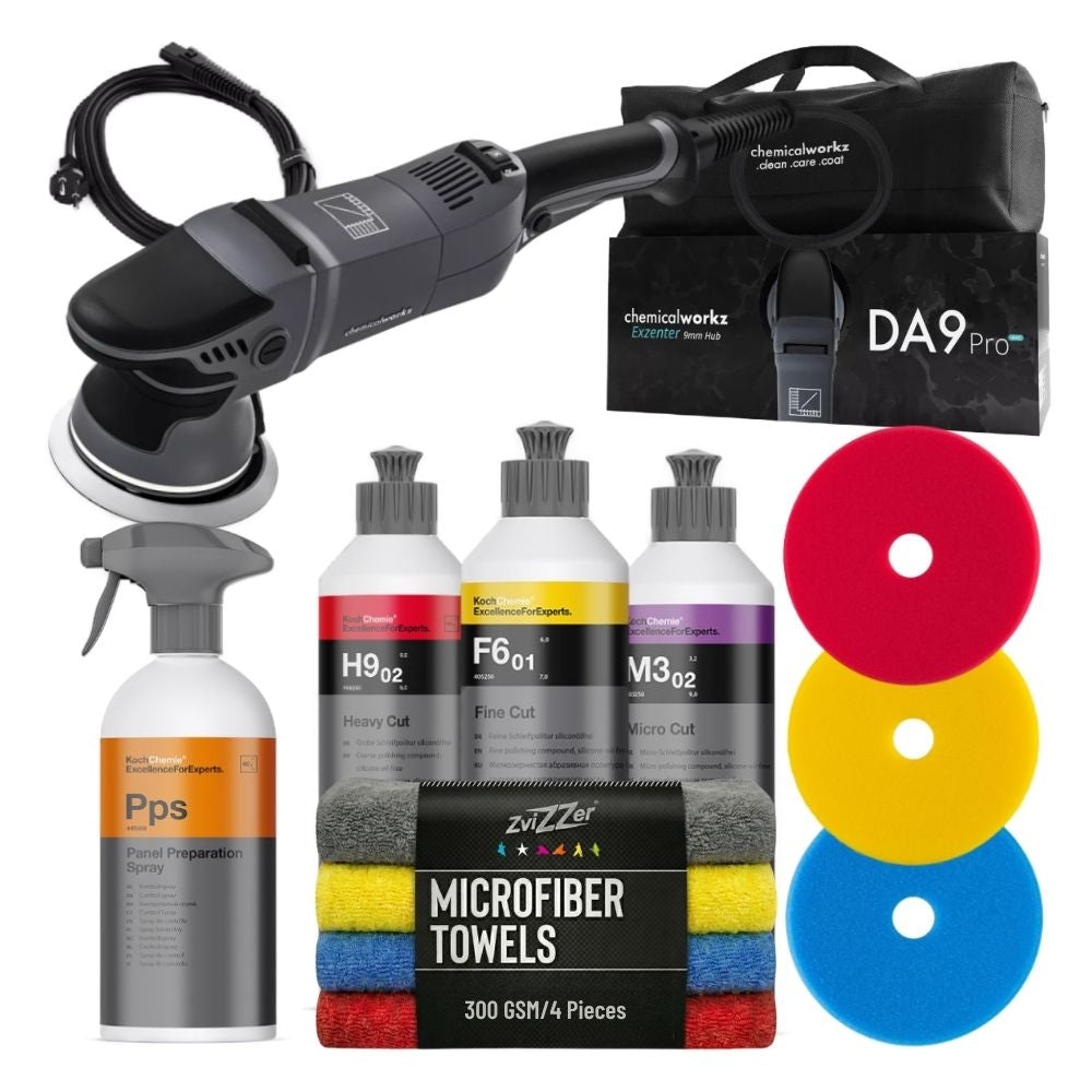 Koch Chemie - Polierset mit Exzenterpoliermaschine DA9 Pro Max - V1