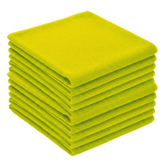Zvizzer - Microfiber Cloth yellow - Poliertuch gelb 40x40cm 300GSM 10er Pack
