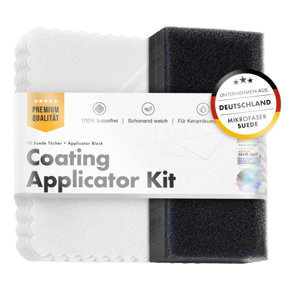 ChemicalWorkz - Coating Applicator Kit - Applicator Block mit Suede Tuch