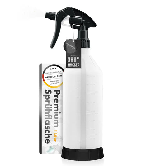 ChemicalWorkz - Sprühflasche Schwarz mit 360° Canyon Trigger - 1L