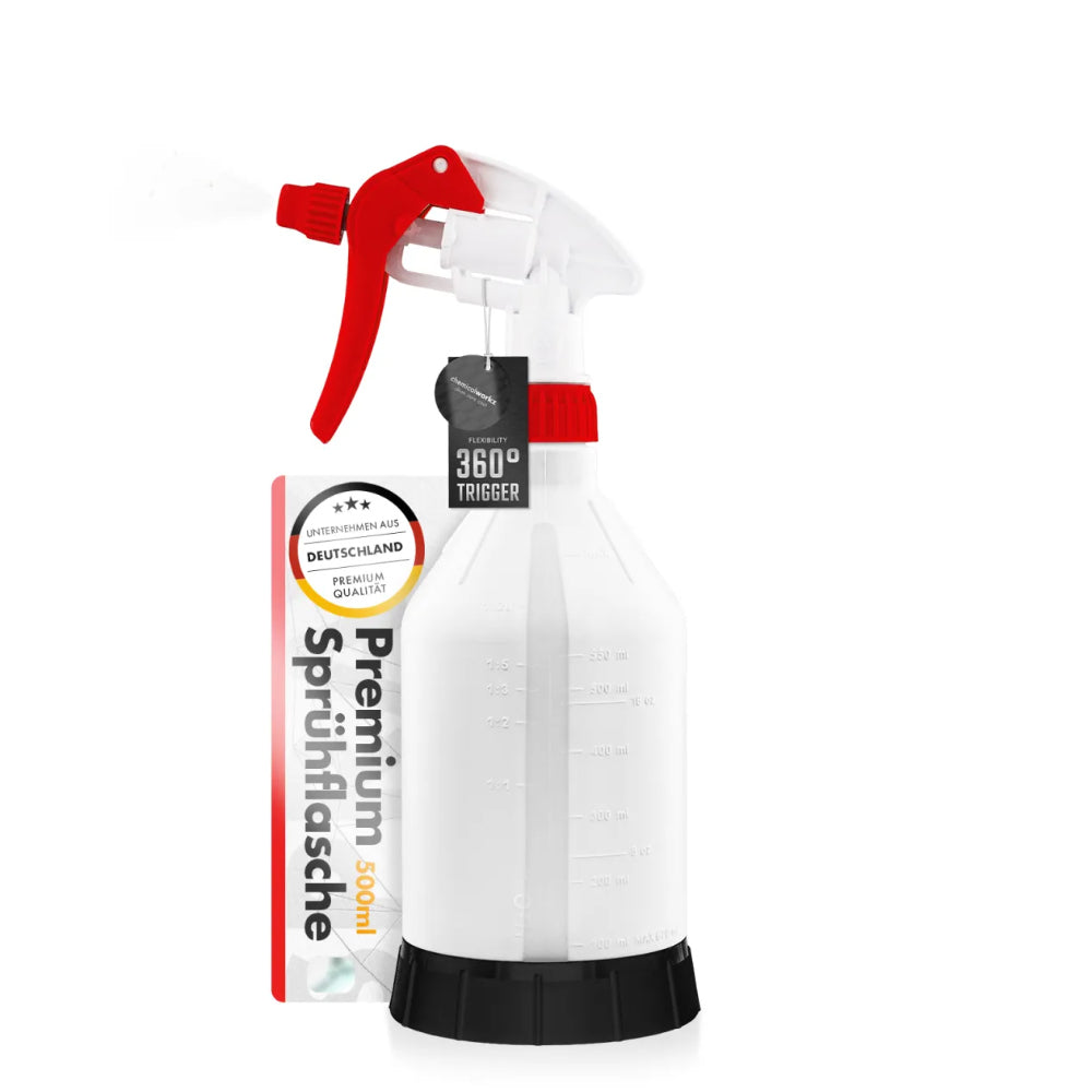 ChemicalWorkz - Sprühflasche Rot mit 360° Canyon Trigger - 500ml