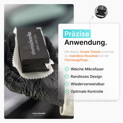 ChemicalWorkz - Suede Towel Pack - Auftragetücher Weiß 10×10cm 10Stk._3
