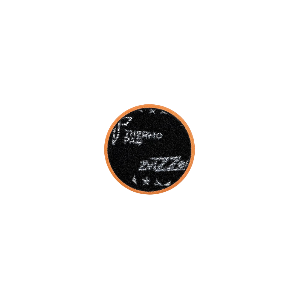 ZviZZer - Thermo Trapez Medium Cut Pad orange - One-Step-Pad orange 55mm_4