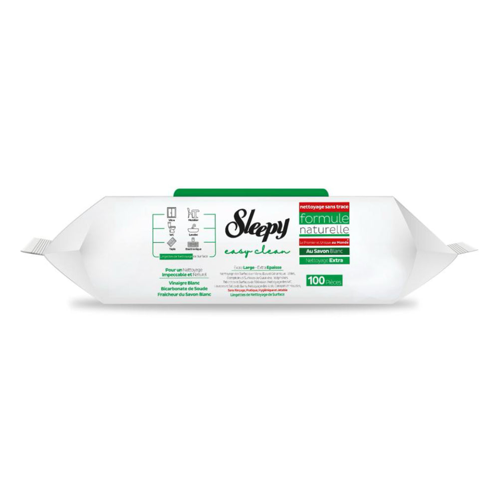 Sleepy - Easy Clean Weisse Seife grün - Feuchte Reinigungstücher 100 Stk_3