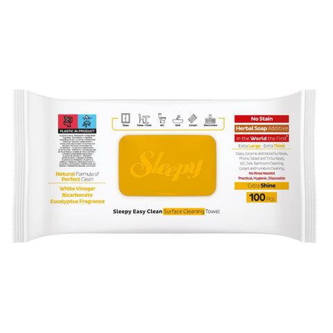 Sleepy - Easy Clean Kräuter Seife gelb - Feuchte Reinigungstücher 100 Stk_2