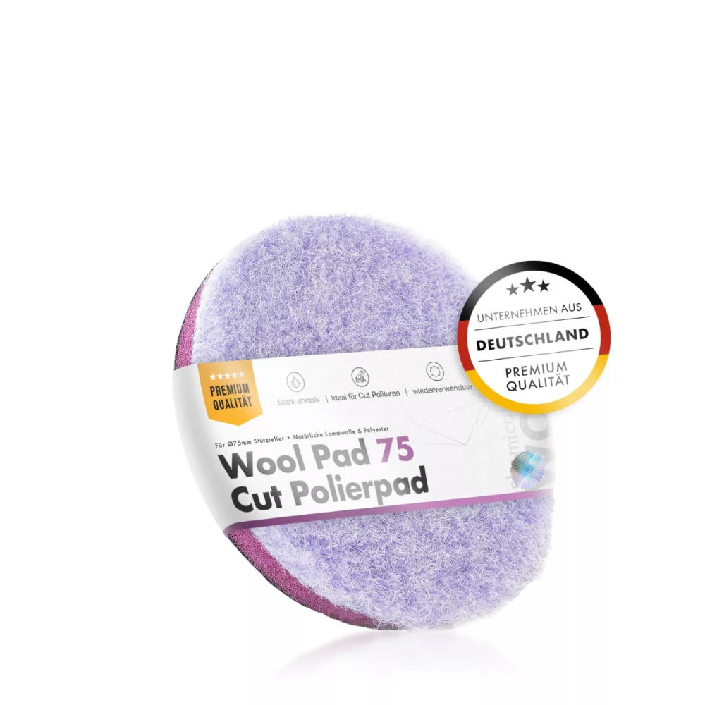 ChemicalWorkz - Woolpad - Wool Polierpad 75mm_2