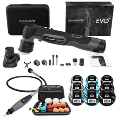 ChemicalWorkz Evo Mini Poliermaschine + Mini Polishing System - SET mit Pad