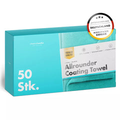 ChemicalWorkz - Allrounder Coating Towel - Versiegelungstuch 250GSM Tükis 40×40cm 50Stk.