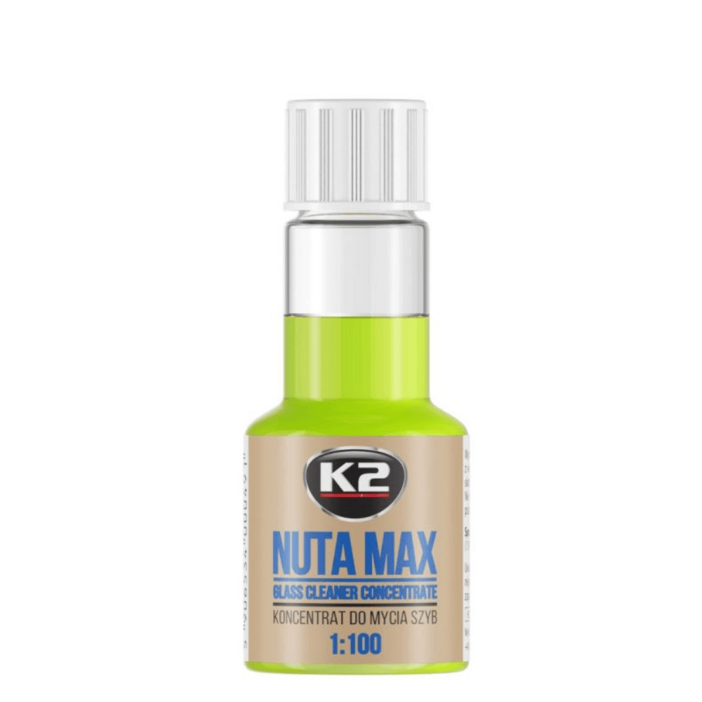 K2 - NUTA MAX 1:100 Scheibenreiniger Konzentrat – Streifenfrei 50ml