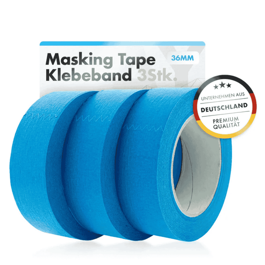 ChemicalWorkz - Masking Tape Klebeband Blau 36mm 3Stk.