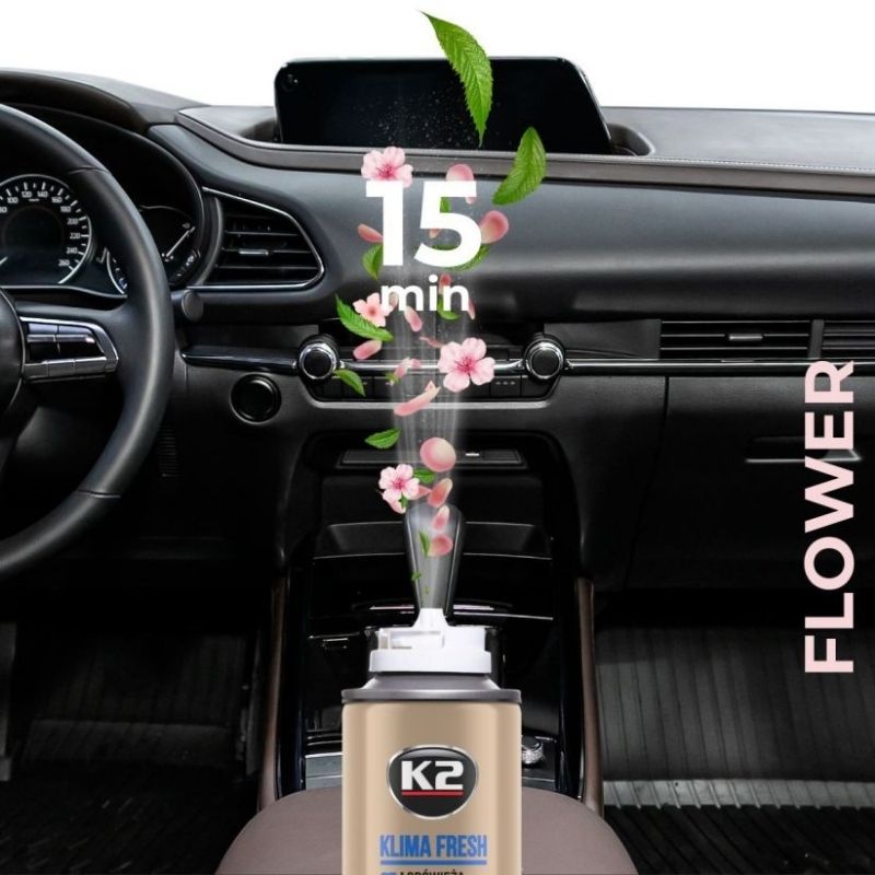 K2 - Klima Fresh Flower - Klimareiniger und Desinfektion Blumenduft 150ml_5
