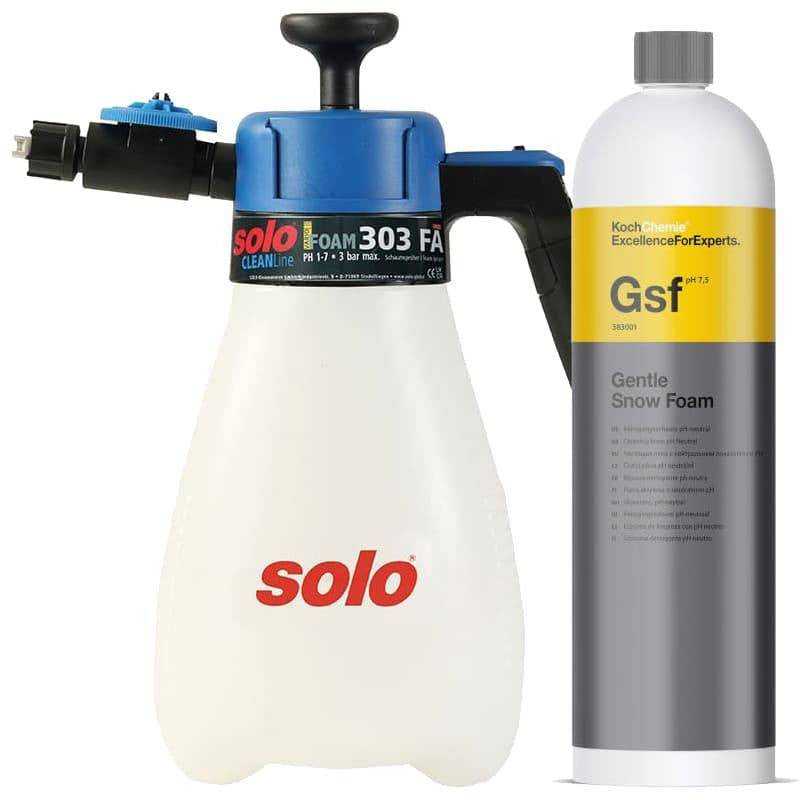 SOLO Vario Foam 303FA + Koch Chemie Gentle Snow Foam