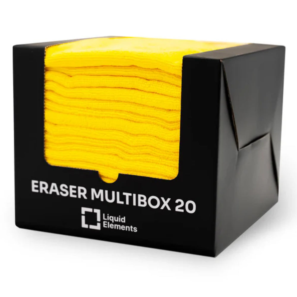 Liquid Elements - ERASER MULTIBOX 20TLG. Mikrofasertuch 40x40cm 250GSM