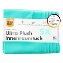 ChemicalWorkz - Interior Ultra Plush Towel - Innenraumtuch 40x40cm - 300GSM Türkis 5Stk.
