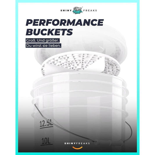 ChemicalWorkz - Performance Buckets clear white 5GAL - Wascheimer weiß 19L_2