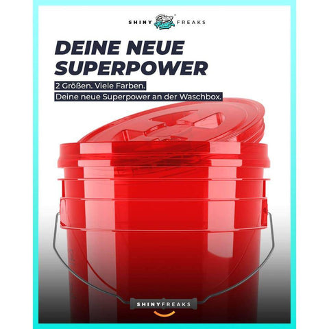 ChemicalWorkz - Performance Buckets clear red 5GAL - Wascheimer rot 19L_5