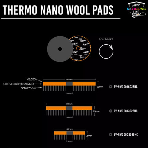 ZviZZer - Thermo Nano Wool Pad - Wool Polierpad 150mm_2