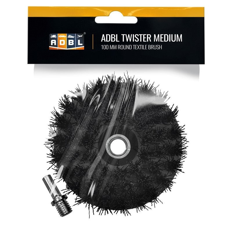 ADBL - Twister Medium - Textilbüste für Bohr- und Poliermaschinen 100mm_2