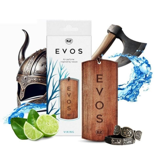 K2 - Evos Viking - Holz Duftbaum Refill Limette & Meeresnoten