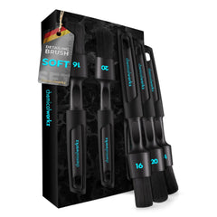 ChemicalWorkz - Black Boar Detailing Brush Soft Set - Pinsel-Set
